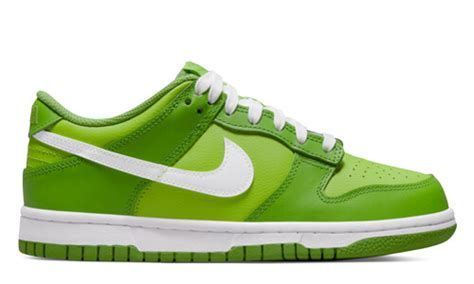 nike dunk low chlorophyll green